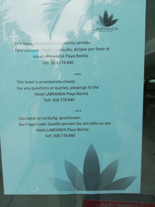 Lobby LABRANDA Marieta - Adults only