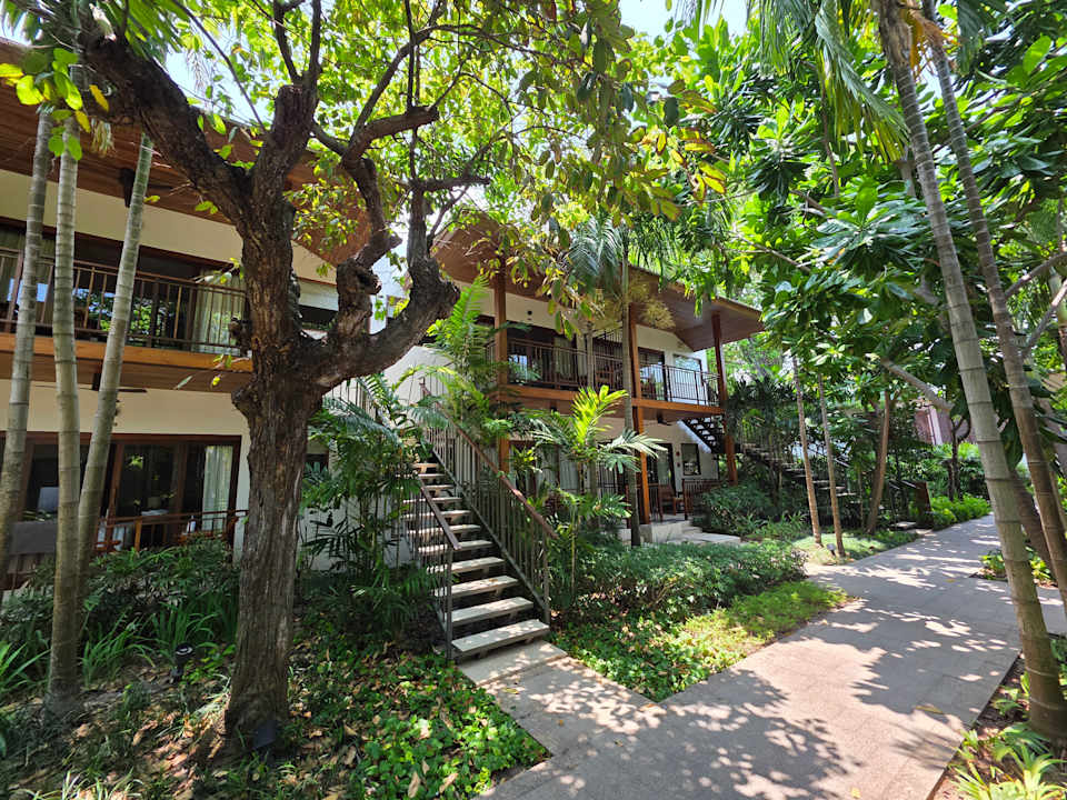 Gartenanlage Banana Fan Sea Resort