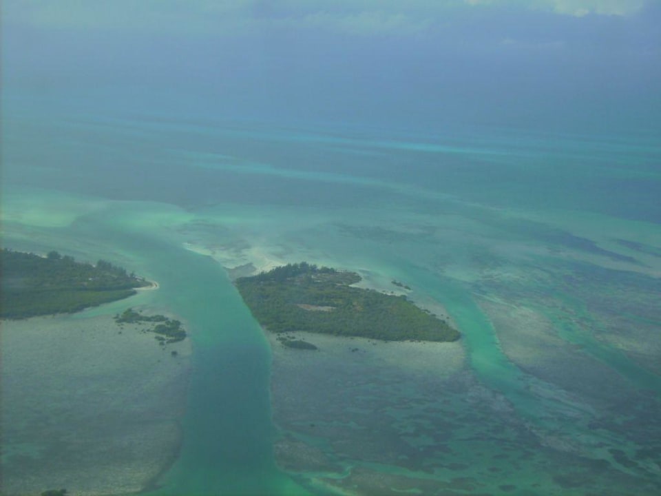 Anflug auf Cayo Largo Hotel Cayo Largo del Sol
