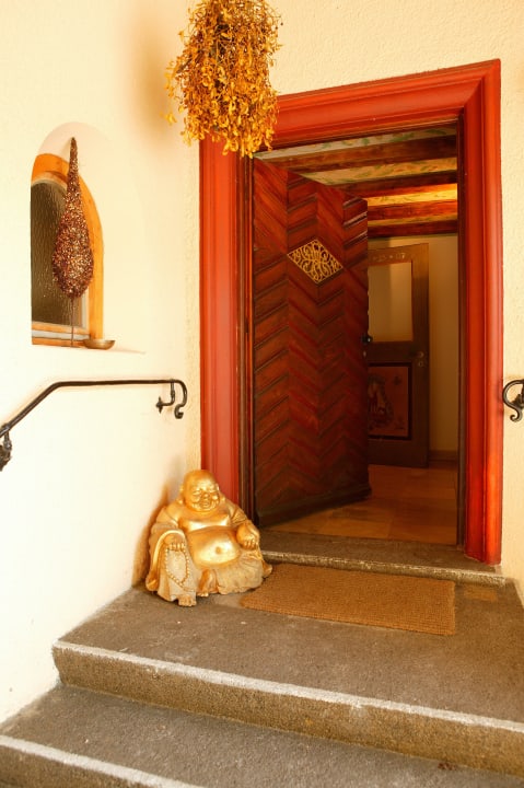 Eingangstüre Apartment Freiraum in den Alpen