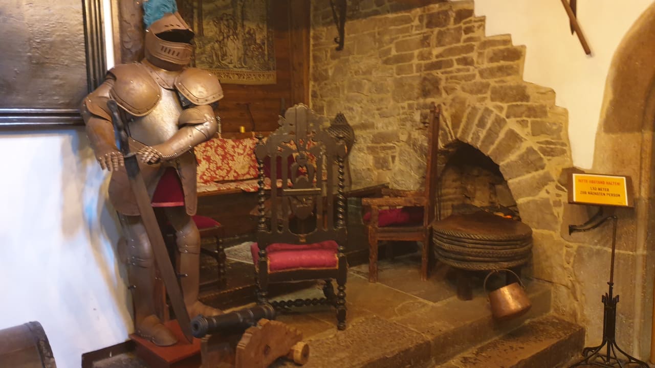 Lobby Burghotel Trendelburg