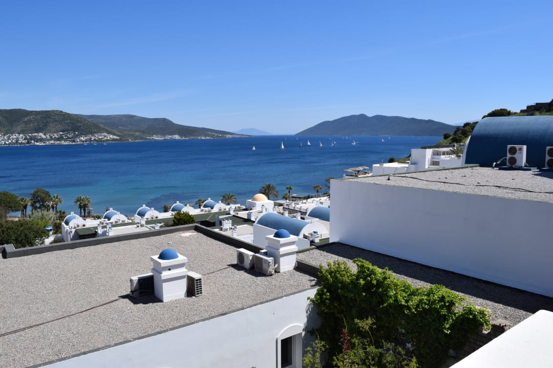 Blick vom Zimmer in Richtung Bodrum Salmakis Resort & Spa