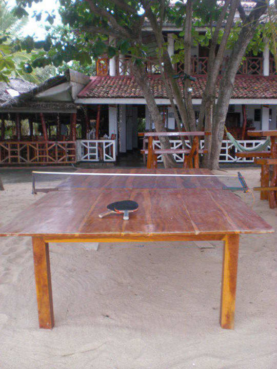 Tischtennis am Ibis Strand Ibis Guesthouse