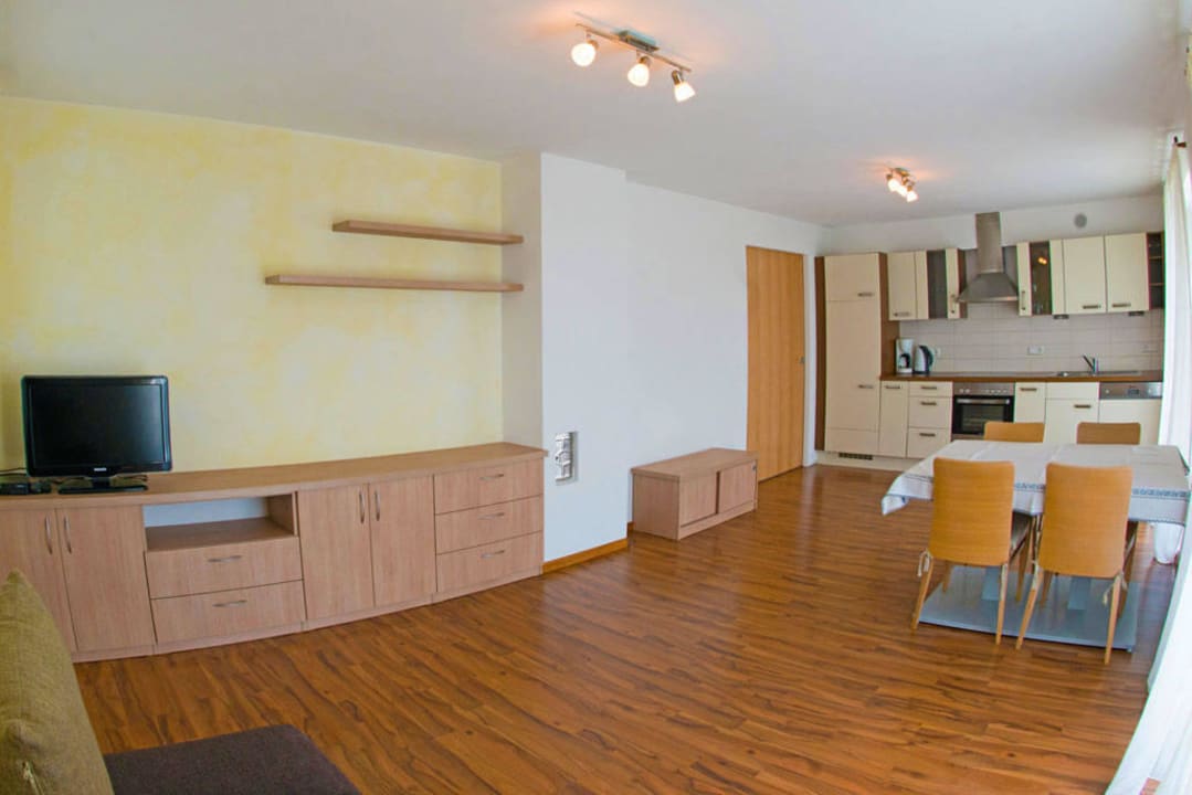 Appartement Panorama - Wohnraum und Küche Residence Fiegl