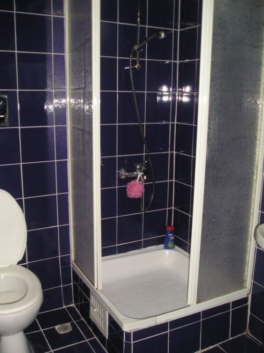 Dusche und WC Hotel Ambassador
