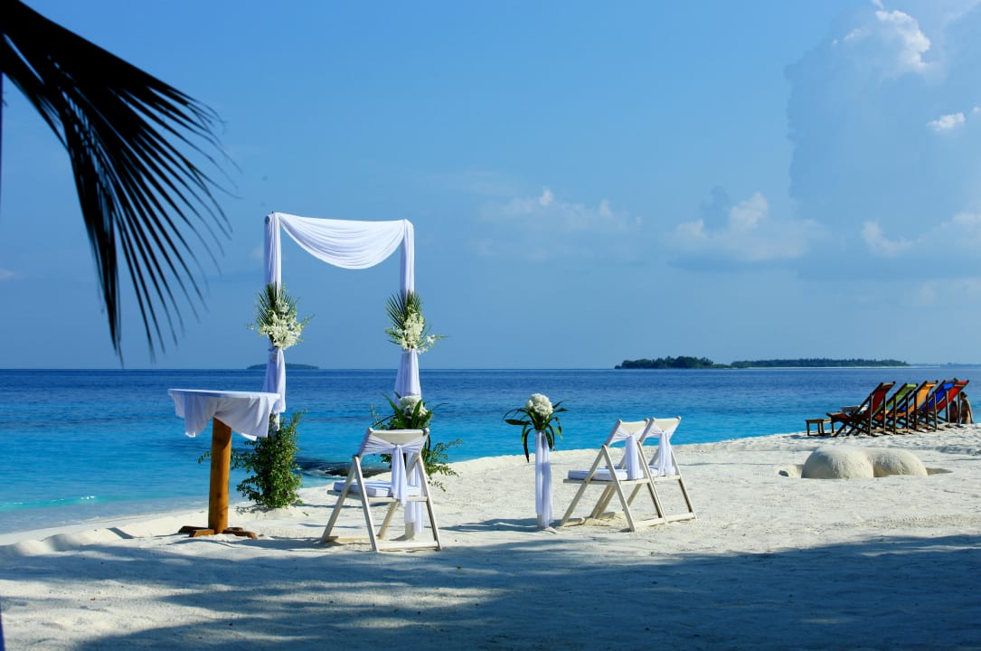 Hochzeitszeremonie NH Collection Maldives Reethi Resort