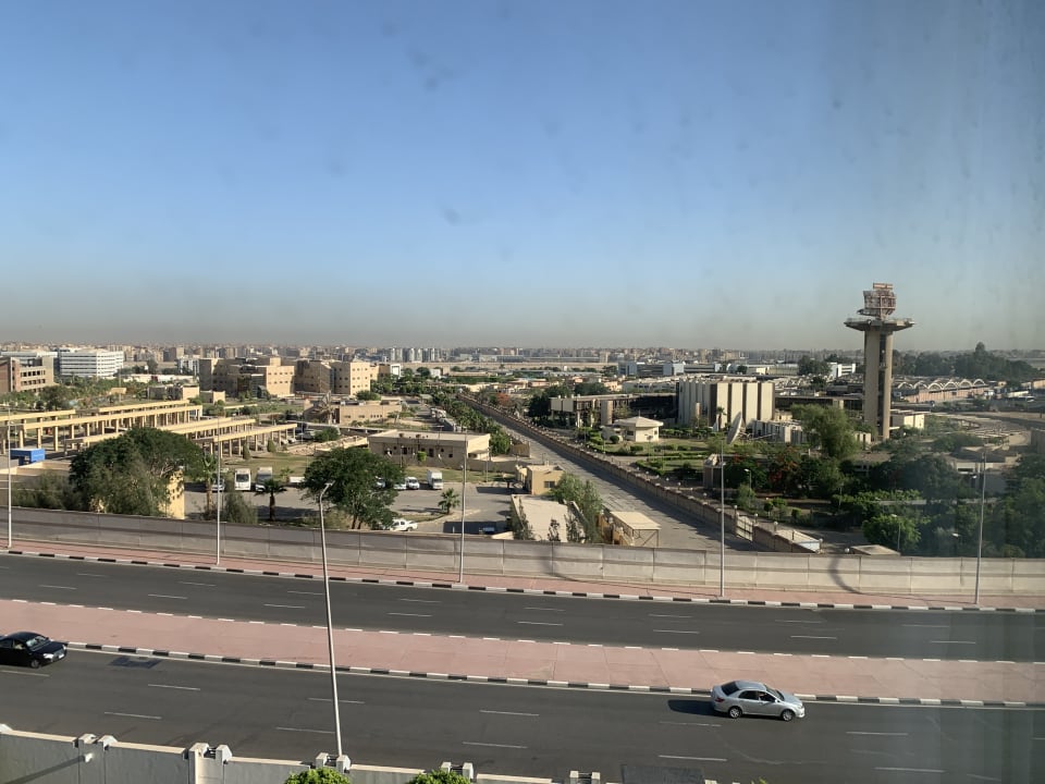 Ausblick Hotel Le Méridien Cairo Airport