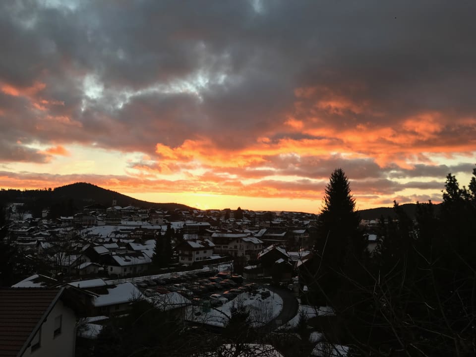 Blick vom Balkon Landhaus Meine Auszeit