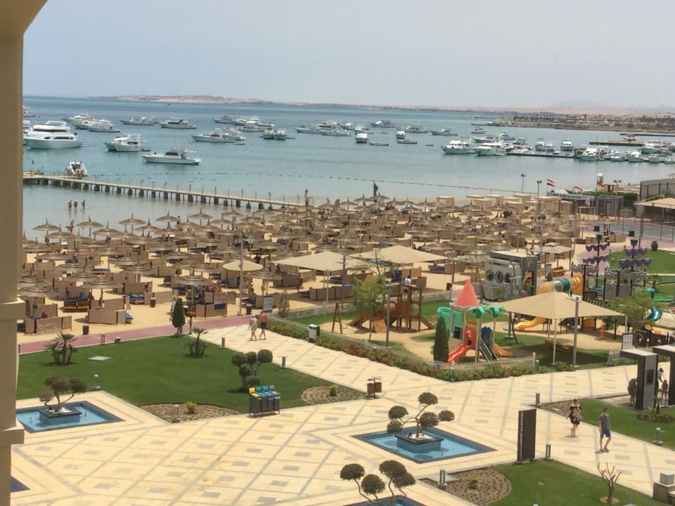 Ausblick Pickalbatros White Beach Resort - Hurghada