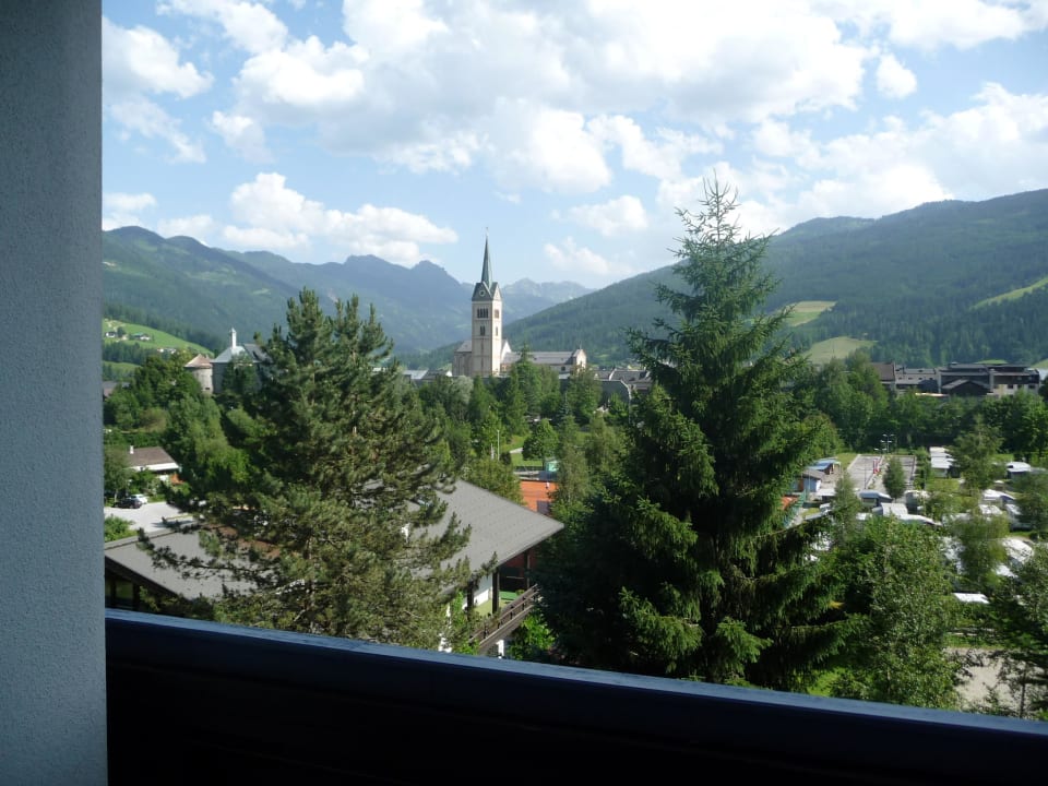 Ausblick Radstadt Pension Haus Alpina