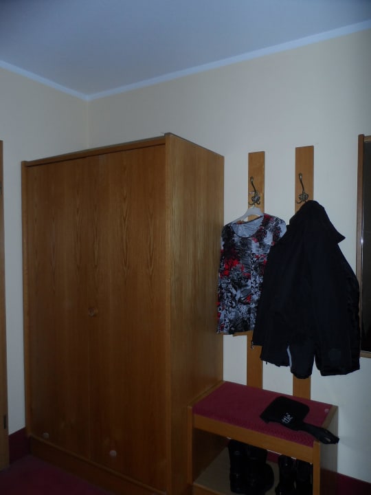 Kleiderschrank und Gaderobe Hotel Ritter St. Georg