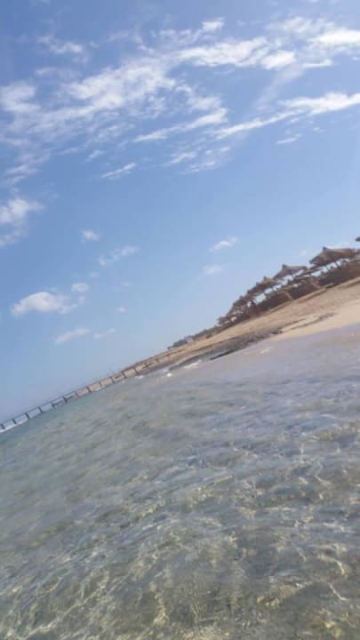 Blick zum Steg Three Corners Sea Beach Resort