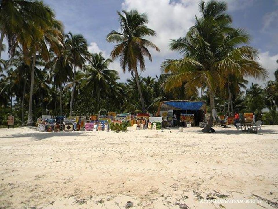 Der Souvenirshop am Strand Catalonia Punta Cana - All Inclusive