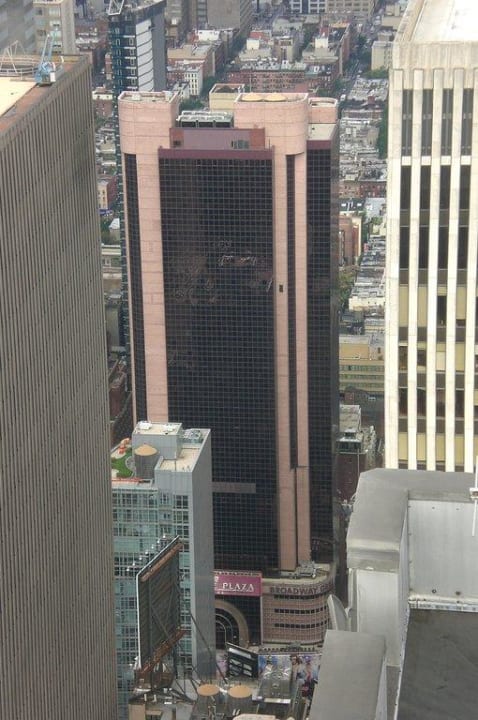Blick vom Rockerfeller Centre Crowne Plaza Times Square Manhattan