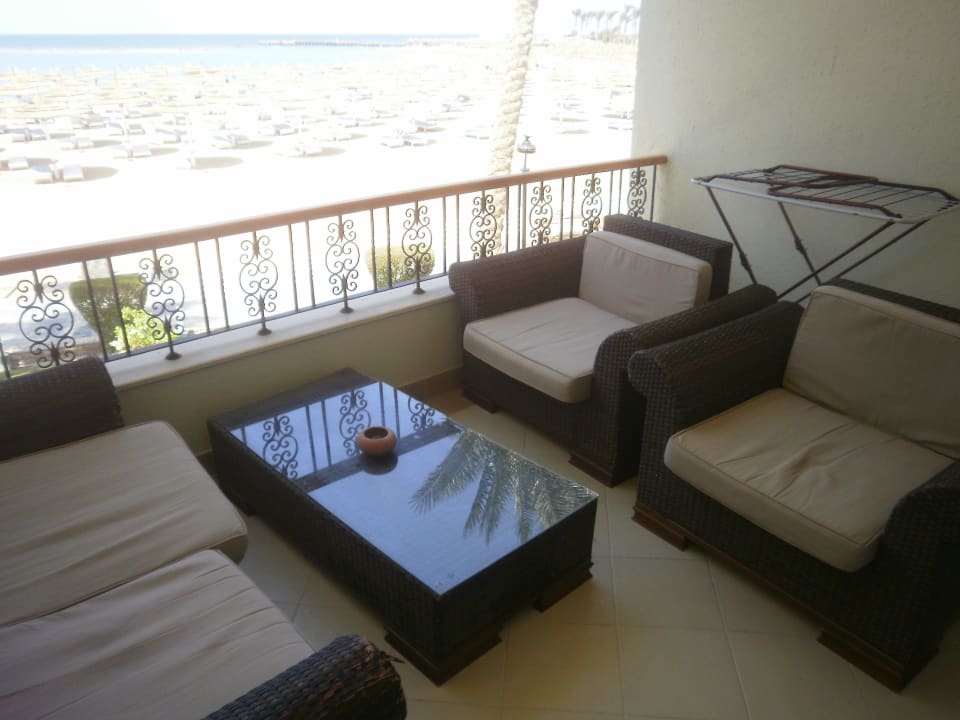 Balkonblick Pickalbatros Dana Beach Resort - Hurghada
