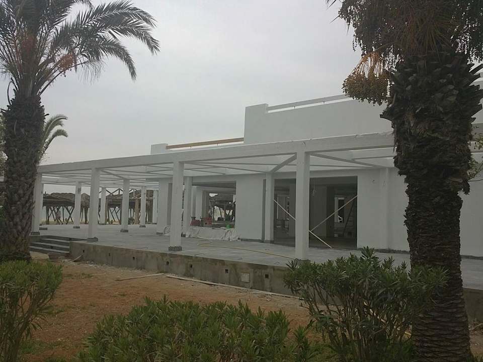 Baustelle Strandrestaurant The Orangers Beach Resort and Bungalows