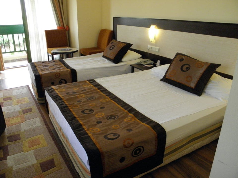 Unser Zimmer mit Meerblick  Oz Hotels Incekum Beach