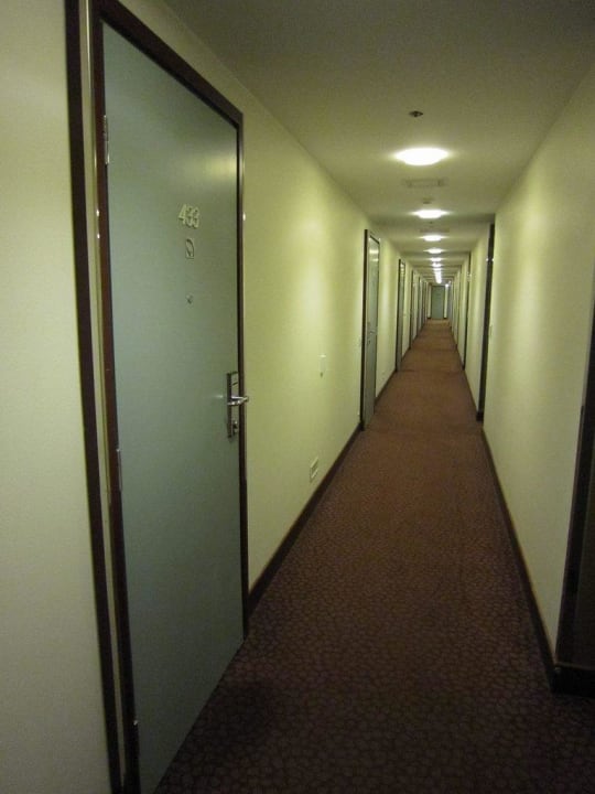 New wing hallway to the rooms Radisson BLU Hotel Seaside