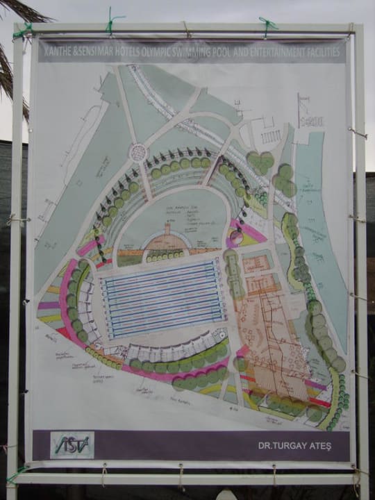 Bildmodell des Olympiabades TUI BLUE Xanthe