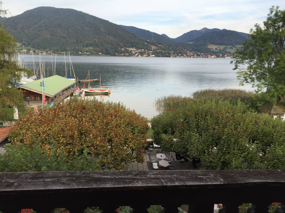 Blick vom Balkon Hotel Terrassenhof