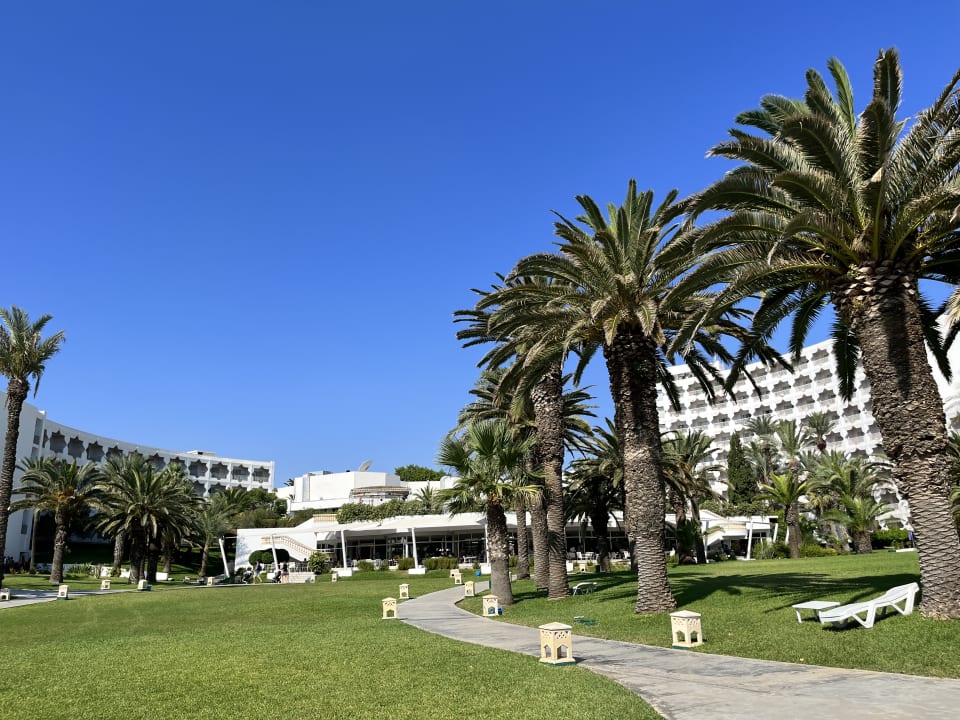 Gartenanlage Hotel JAZ Tour Khalef
