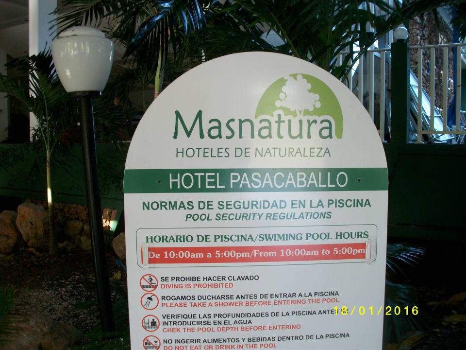 Eingang Hotel Islazul Pasacaballo