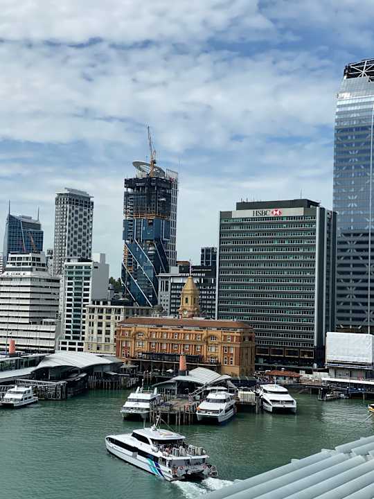 Ausblick Hilton Auckland