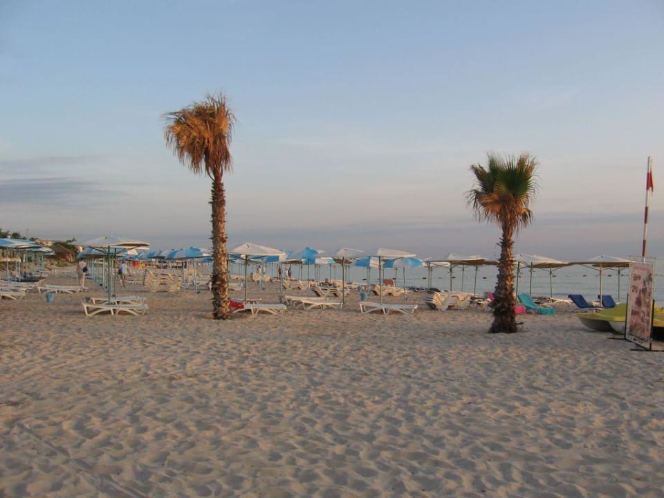 Poranek na plaży/early morning on the beach Hotel El Mouradi Port El Kantaoui