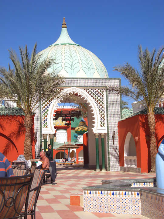 Kaffee trinken Pickalbatros Alf Leila Wa Leila Resort - Neverland Hurghada