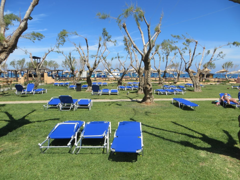 Teil der sehr gepflegten Gartenanlage Anissa Beach & Village