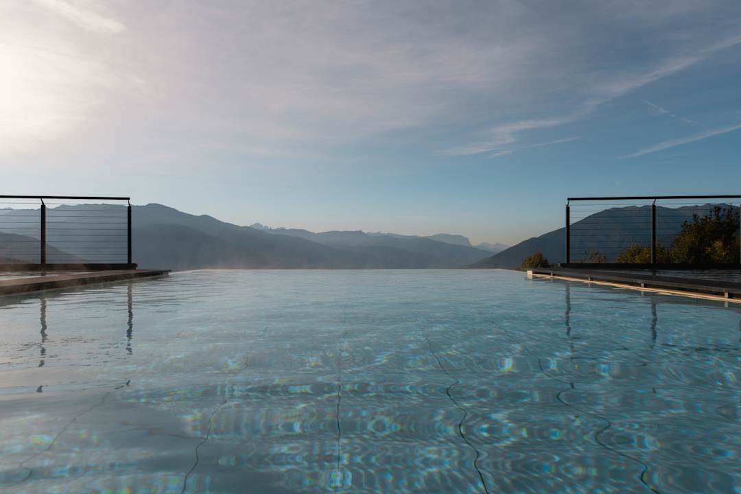 Pool Panorama Hotel Huberhof
