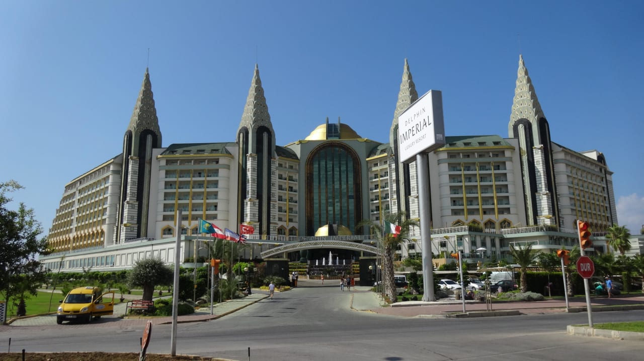 Das Hotel von außen Hotel Delphin Imperial