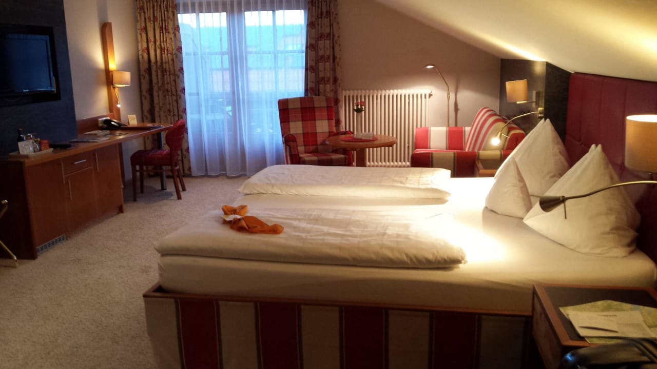 Unser gemütliches Superior Zimmer Hotel Sommer