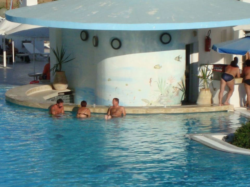 die Pool - Bar einfach genial gemacht  Hotel Bravo Djerba