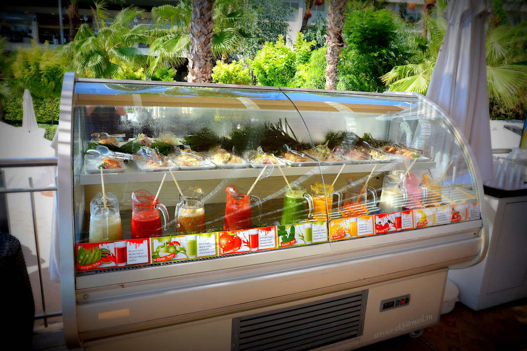 Fresh juices Hotel Delphin Imperial