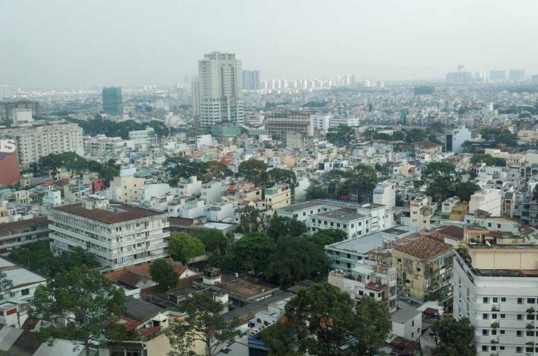 Blick auf Saigon Hotel Windsor Plaza