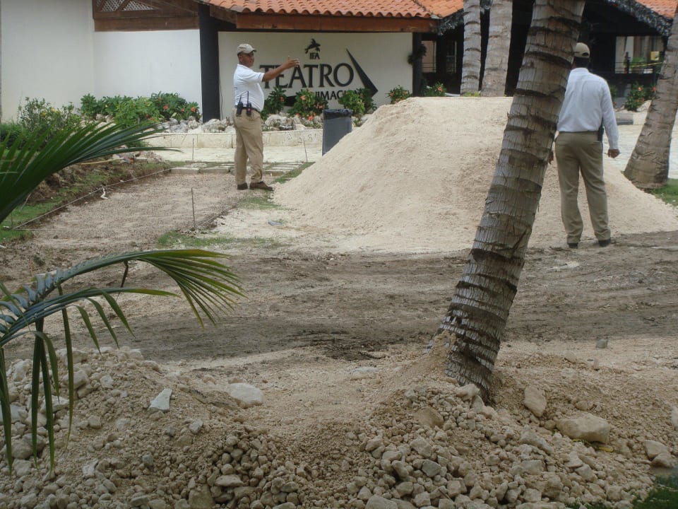 Vom Zimmer aus fotografiert Villas Bavaro Resort & Spa