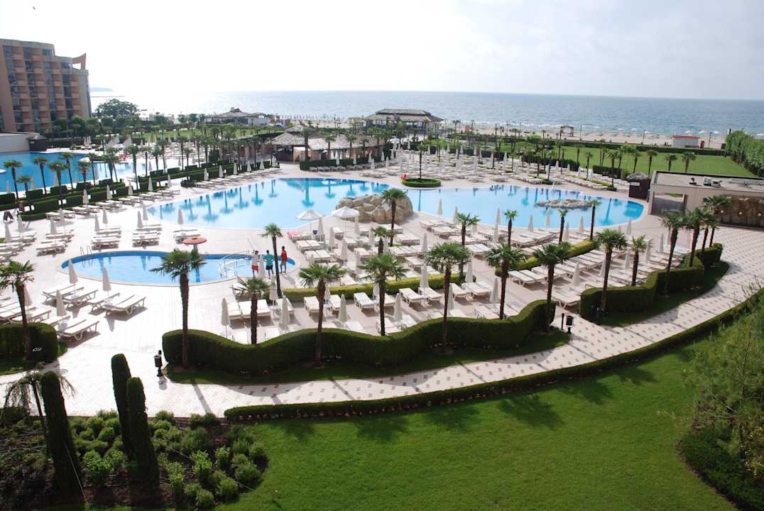 Blick vom Balkon DIT Majestic Beach Resort