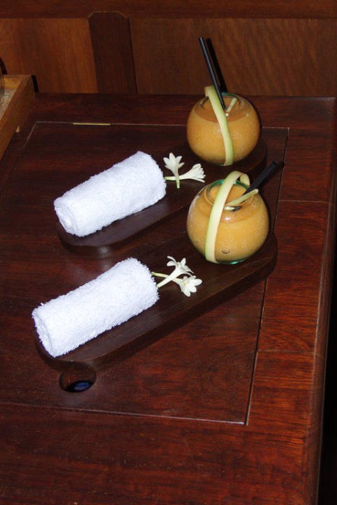 Begrüßungscocktails Hanging Gardens of Bali