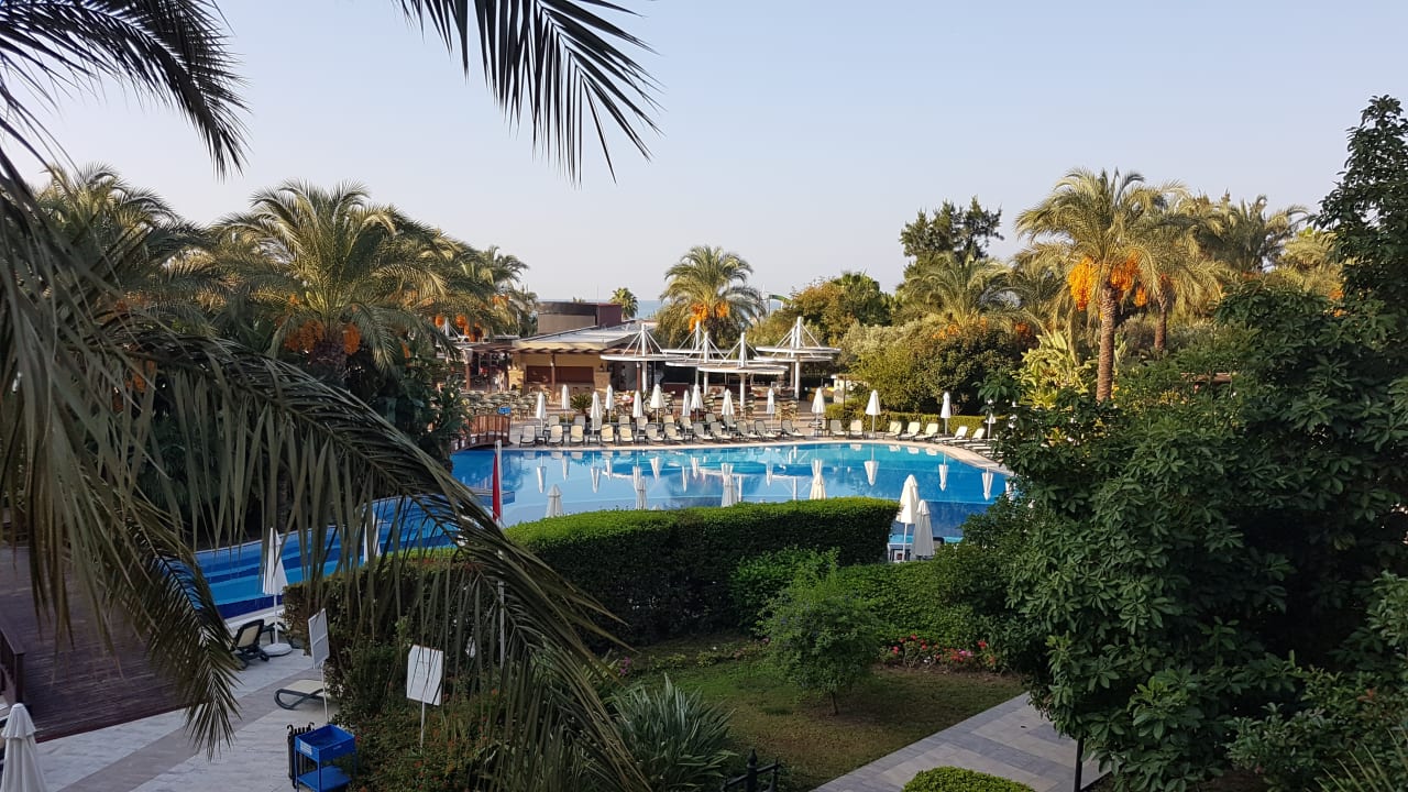 Gartenanlage Sunis Kumköy Beach Resort Hotel & Spa