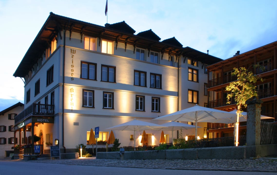 Abendstimmung Hotel Weisses Kreuz