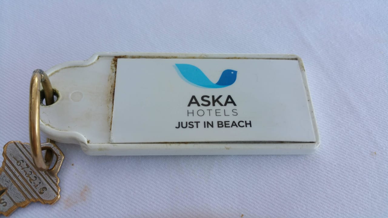 Unhygienischer Zimmerschlüssel Aska Hotel Just in Beach