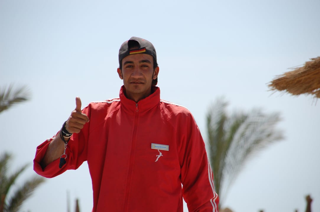 Safe-Guard Ahmed immer freundlich Beach Albatros Resort