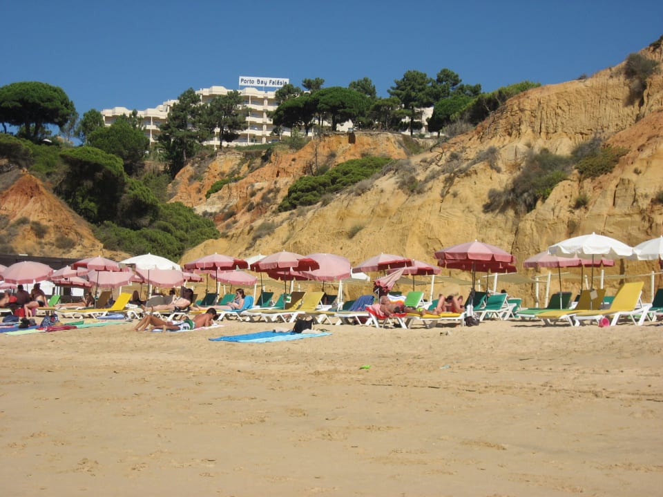 Hotel vom Strand aus PortoBay Falésia