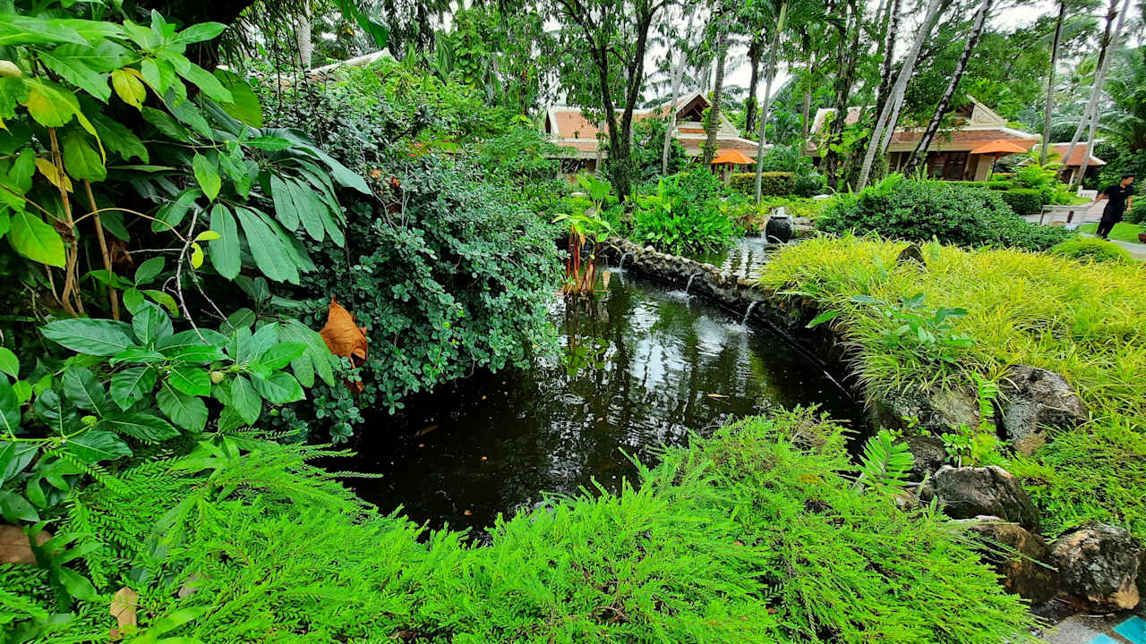 Gartenanlage Santiburi Koh Samui