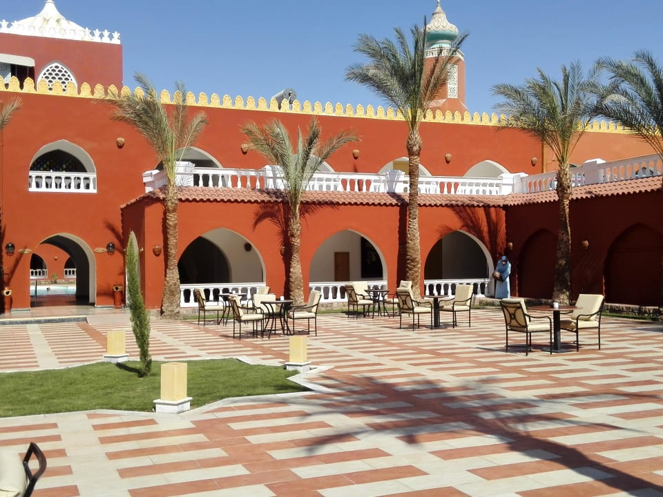 Innenhof Pickalbatros Alf Leila Wa Leila Resort - Neverland Hurghada