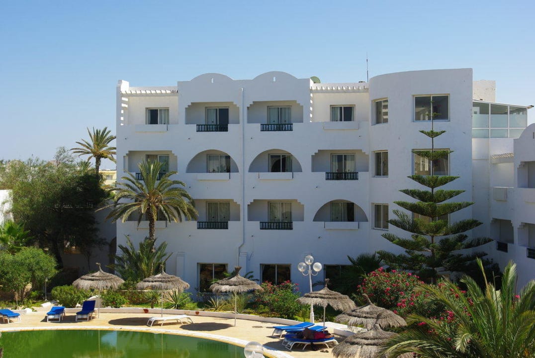 Vue sur les chambres Les Quatres Saisons & Thalasso Djerba