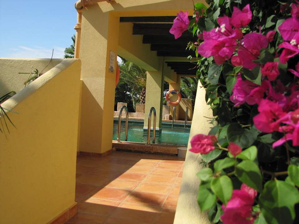 Privatpool eines Zimmers im Haupthaus Finca Amapola - Agrotourismus Hotel