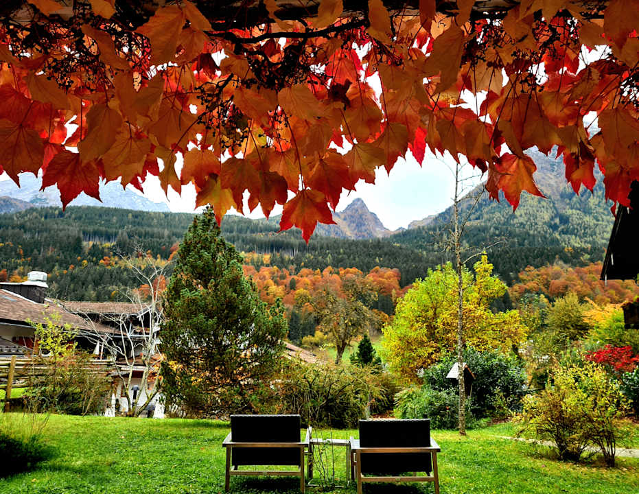 Ausblick Berghotel Rehlegg