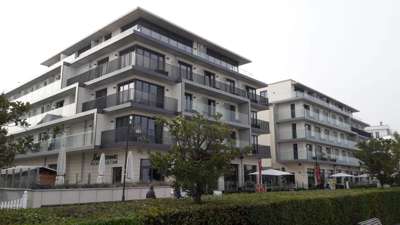 Außenansicht SEETELHOTEL Kaiserstrand Beachhotel